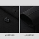 Hla Hailan Home Coat Herren Light Business Classic Flat Collar Pure Woll Jacke Herren Winter