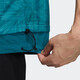 Adidas Siscutirshirt para hombres 2024 2024 Spring y otoño Autum a prueba de viento Sportswear Breatable Casual Chaqueta media Pulter de cremallera HE9 HE9928 Duck Green M