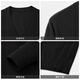 Jinlilai [including wool] new knitted cardigan jacket for autumn and winter men's lazy and relaxed fashion casual sweater Black-99 S (165)