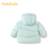 Balabala Baby Down Jacket for Boys Winter Girls Short Jacket Baby Style 2025 Новый милый милый розовый зеленый A41416 100 см