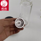 希诺定制璃杯大容量单层加厚水杯商务办公带滤网泡茶杯子XN-1200/1201 单层希诺6198黑色送杯套 400ml