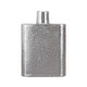 Silver Age Pure Silver Handmade Hammered Glossy Marching Flask Storage Flask S999 Pure Silver Portable Wine Set No. 8 250g 160ml Pure Silver + Certificate 160ml