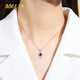 BOGLIA light luxury brand necklace for women 18k gold blue sapphire white gold diamond jewelry pendant 18k gold sapphire & diamond necklace