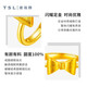 谢瑞麟（TSL） 黄金戒指开口女款结婚蝴蝶结足金戒指YM678七夕礼物 约3.1克（工费750元)