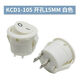 Mengqianer Boat Switch, Loch 15 mm, Durchmesser 16, zwei Beine und zwei Zahnräder, KCD1105 wasserdichte Kappe für Kreisschalter