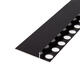 FACEMINI FN-684 Ligne de plinthe de panneau mural 5cm sans gifle en alliage en aluminium incorporé 9 mm plinthes invisible 7429 Black mat 2,5 mètres