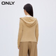 
ONLY autumn and winter hot girls simple casual slim hooded cardigan sweater women 12343B003 C13 Cornstalk CORNSTALK L 170/88A
