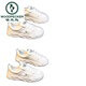 
Woodpecker genuine leather white shoes for women 2025 new spring and autumn shoes versatile casual breathable dad sports casual shoes white rubber non-slip bottom 38 standard code