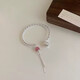 Nuevo estilo chino Estilo antiguo Chino Tendencia nacional Pulsera de tendencia para mujeres Nicho de lujo Nicho de lujo Exquisito Accesorios de borla de Tassel M1390+353 Conjunto de dos piezas