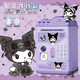 Kulomi Girl Piggy Bank Children Child Motword Box Entre, mais ne laisse pas Piggy Bank Boy grande capacité Princess High Apparence Kulomi [empreinte digitale / visage / histoire / son