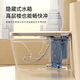 
JOMOW fully automatic intelligent toilet integrated large seat without water pressure limit rotating foam shield hot toilet 983 983 gray-side high-end - automatic flip cover + unlimited water pressure