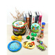 Jingyun Orff musical instruments children's drum beat drum toys hand-painted drums serge drum drum drums percussion instruments baby drum Korean ground drum