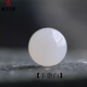 JIN YU LAN XIANG natural Hetian jade loose beads mutton fat white jade round beads seed material jade bracelet bracelet mutton fat white jade 6mm 1 piece
