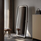 Miroir de vinaigrette Taza Miroir de chambre à coucher entier moderne Miroir de chambre à coucher pour le sol miroir en bronze à la maison Miroir à corps complet 1,8 m