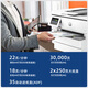 HP a3a4 color inkjet printer 9730 copy and scan all-in-one wireless automatic double-sided home office 9720 9730 [A3/A4 printing and copy scanning double paper box set one [2 sets of large-capacity ink cartridges containing chip]