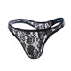 Long Night Sex Sexy Panties Passionate Temptation Briefs SM Men's Lace Thong Training Transvestite XXXL Black