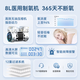 Turtle medical 8L high flow oxygen generator atomizing elderly oxygen machine home double oxygen inhalation machine [continuous and stable oxygen supply] 8L moderate to severe hypoxia