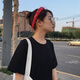 Cashew Blume Big Square Schal Hip Hop Headscarf Street Tanz Schal Männer und Frauen Koreaner Modeplatz Schal Stirnband Schal Schwarz