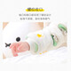Childlike baby split-leg sleeping bag, medium and large children's anti-kick quilt, baby autumn and winter one-piece pajamas white frog 100cm