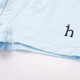HAZZYS children's underwear 2023 summer new arrival thin, cool, elastic, comfortable, breathable and comfortable boxer briefs, ice crystal blue 110