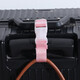 FLYVII Travel supplies bag trolley bag buckle strap multi-purpose hook packing straps bright orange