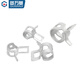 Guwankidacro Cinbo de acero Cinturón de acero Arrocarras de acero Capacitación de acero tubería de agua tubería de aceite 65 Manganese Clamp de acero Q673 Clamp M7.5x8x0.6 [50 piezas]