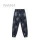 XVESSEL Waffle Plaid Trousers 破坏复古百搭潮流休闲格纹拼接长裤 拼接腰果花蓝色Y21X723B S