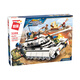 
Enlightenment (ENLIGHTEN) Military Building Block Tank J-20 aircraft aircraft carrier assembly building block model ornaments children's toys boys birthday gift 3206 peacekeeping armored tank