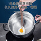 SUPOR 304 stainless steel steamer with real flavor, steamed fish, gas open flame induction cooker, universal pot, steamer, thickened soup pot, thickened version, 2 layers, 22cm