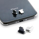 Luo Luou iPhone13 Polvo móvil enchufe iPhone14pro PUNDOPO XSMAX Apple 12 Puerto de carga de metal 11 enchufe de alimentación [Cápsula Black 1 Gloss]]
