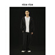 
nice rice good rice r. Series 500G cotton straight-tipped casual trousers [same style in the mall] NCQ12027 black (500g) L