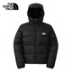 Куртка North Face Down для женщин 600 Puff Goous Velvet Burtket для брызговита на открытом воздухе теплое осень Новый продукт 7QVV JK3/Cosmic Black S/155
