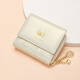 Cnoles Wallet Women's Short Short Small Student Card Bold Bag Bag Splip Bag Bag Bold For Girlfriend Wife