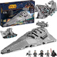 LEGO Starship Empire Star Destructor Modelo de Star Wars Building Block Toys Alta dificultad Puzzle Order Star Destroyer-1416 Partículas