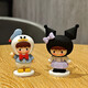 Gelun Cartoon Desktop Healing Healing Ornaments Pequeños Adornos Lindos Descuadados Heart Doll Car Office Mini Decoración de la fresa mochila Mochila Doll