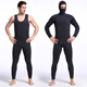 
Shark Bart (SBART) 3/5MM diving suit split thickened warmth and cold winter swimming sports surfing deep snorkeling anti-scratch jellyfish suit 1047 green leaf camouflage 3MM M