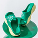 Slippées de singe à grande bouche (Paul Frank) pour les femmes en intérieur et extérieur couple épaisse semelle douce sandales sportives extérieures Green 36-37pf683