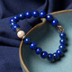 Baoxin Fanrui BOSFRU lapis lazuli bracelet single circle ethnic style Afghan imperial green beeswax ethnic style ladies lapis lazuli bracelet gift Zhichen 8mm