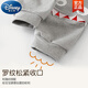 迪士尼（Disney）男童裤子秋装2025新款春秋季宝宝束脚长裤儿童休闲裤加绒炸街潮裤 ~DJ9755灰色~ 73 cm