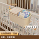 Sac de rangement de chevet Danube Dream Sac de rangement suspendu Panier de rangement côté couches couches couches couches côté couches couches 3 paquets de paniers de rangement extra larges