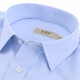 
Shanshan white shirt men's long-sleeved business casual formal wear middle-aged free iron work free iron shirt TCT3882 blue jacquard 43