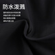 骆驼工装裤男女款秋季防水休闲裤户外登山运动裤加绒梭织冲锋长裤 Y14CAY6625，幻影黑，男 【单层】 M