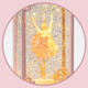 Habi Atelier Ballet Girl Box Music Box Crystal Ball Rotation Toys 7-14 ans Girlfarend Children's Birthday Gifts Ballet Foot-Lifting [9 Musique + Snow Rotation]