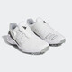 阿迪达斯（adidas）高尔夫球鞋男士ZG23系列防滑缓震球鞋 BOA纽扣运动鞋 GY9713 白/黑/银 40.5