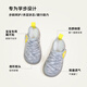 Aibi Leco Winter Kindergarten Indoor Shoes Floor Shoes Plus Velvet Thickened Boys' Soft-soled Non-Slip Toddler Shoes Girls' Light Cotton Shoes Gray 1122 Spring and Autumn Single Shoes 25 Inner Length of Shoes 15.8/Suitable for Foot Length 15.3cm