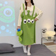 
Cotton companionship long-sleeved nightgown for women in spring and autumn cotton sweet cute duck pajamas 2024 new large-size pregnant women's home clothes 16863 M