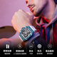 Bonest Gatti German Watch Carbon Fiber Men's Fashionsable Light Luxury Wine Barrel Type Полная автоматическая серия проводников механических часов BG9906-A3 Noble Carbon Black