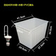 XMSJ school public toilet automatic water tank flushing tank trench squat high water tank wall-mounted plastic toilet flushing tank 40 liters automatic water tank + water tank + PVC connector