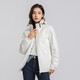 Yalu Plus Chaqueta de terciopelo para mujeres y hombres Versión coreana de una pequeña chaqueta de montañismo a prueba de viento corto y de viento térmico.