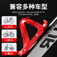 Bicycle water bottle rack, mountain bike, road bike, universal ultra-light aluminum alloy water cup holder, cycling equipment accessories, enhanced red, no Specifications
